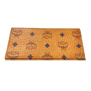 MCM checkbook cover.